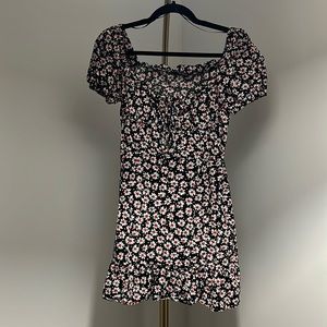 Zara flower mini dress